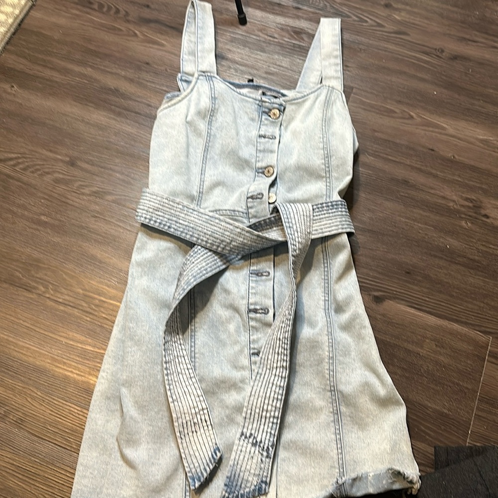 Denim dress. Perfect condition. Worn once